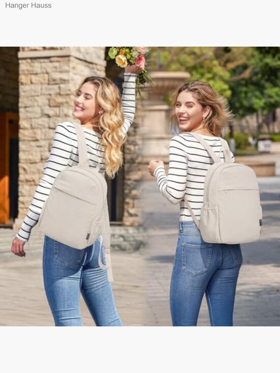 Water-Resistant Mini Backpack for Women with Adjustable Straps main image 4
